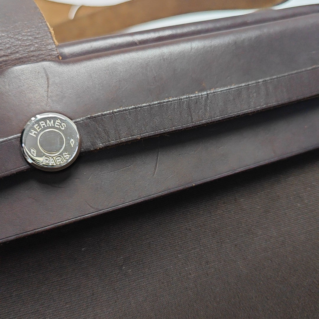 Herbag Cabas Canvas Brown