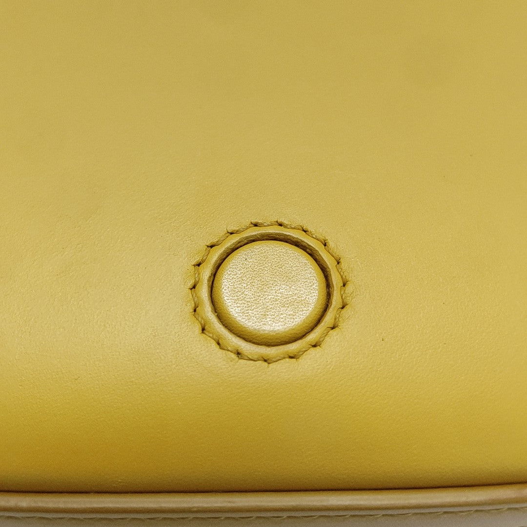 Olympia Small Calfskin Yellow