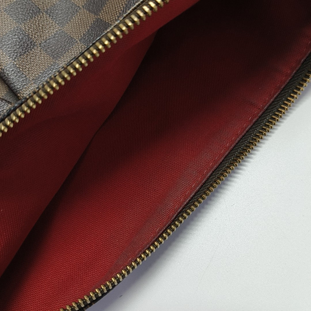 BLOOMSBURY PM Damier Ebene Coated Canvas Brown