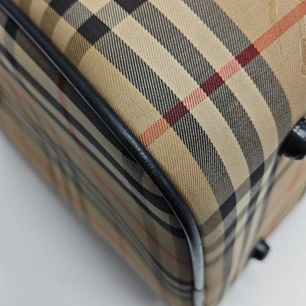 Canvas Top Handle Bag Beige