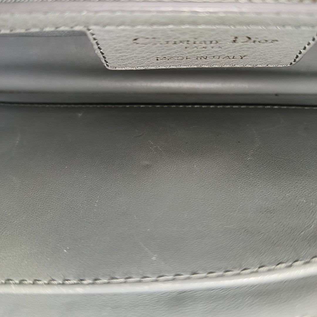 Dior Caro Small Cannage Calfskin Blue