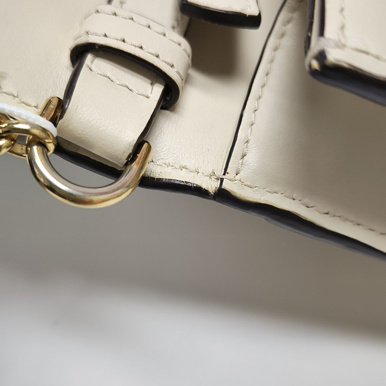 Zumi Small Calfskin White