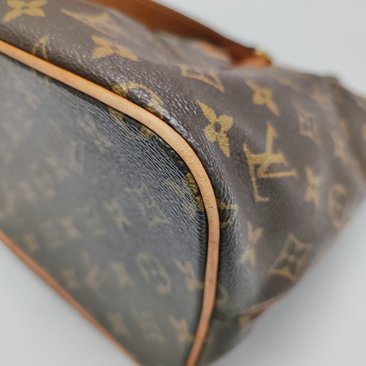 PALERMO PM Monogram Coated Canvas Brown