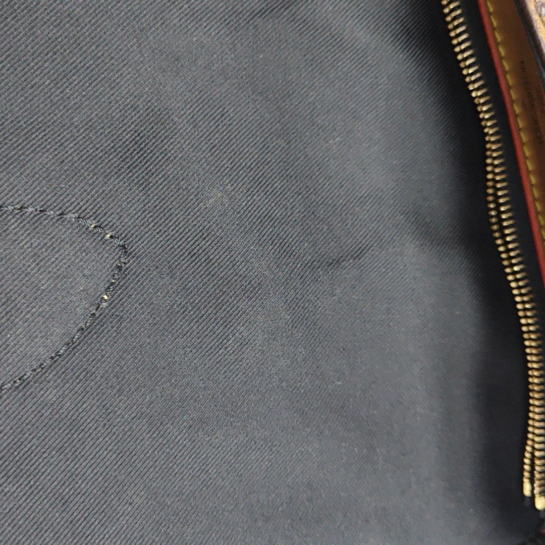 DIANE Monogram Coated Canvas Brown