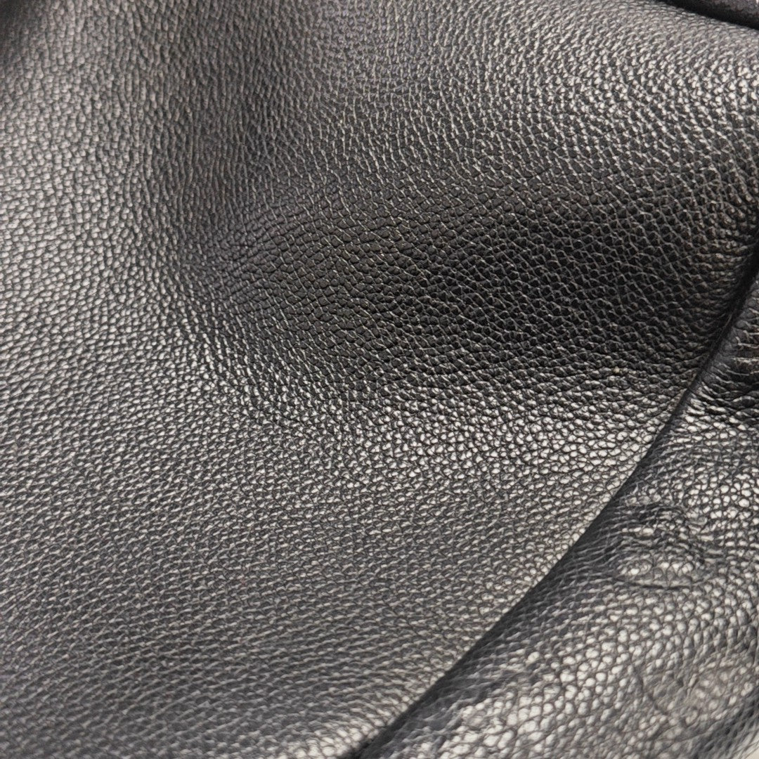 SORBONNE Monogram Calfskin Black