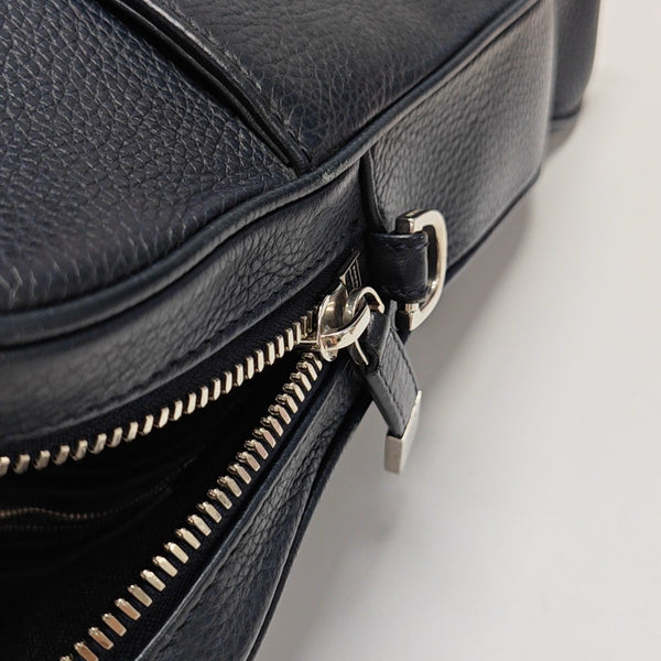 Calfskin Shoulder Bag Blue