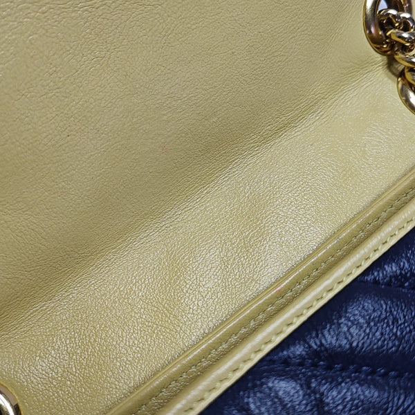 GG Marmont Medium Quilted Calfskin Multicolor