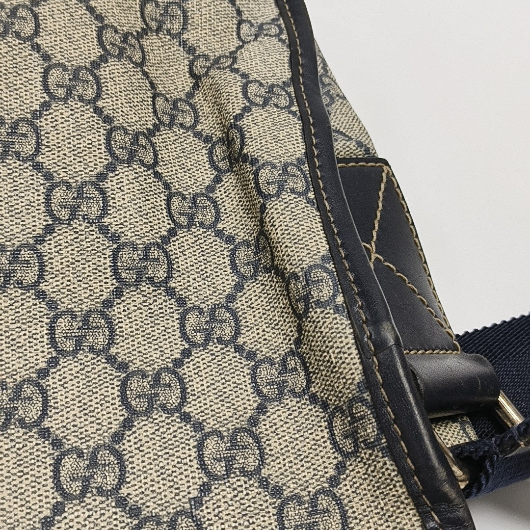 GG Supreme Monogram Coated Canvas Beige