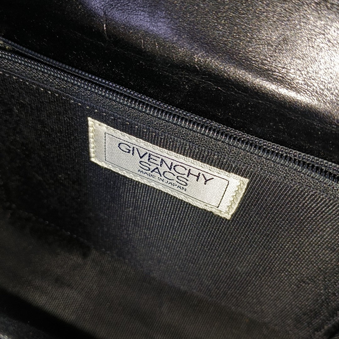 Calfskin Shoulder Bag Black