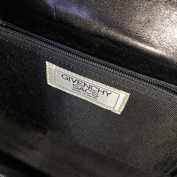 Calfskin Shoulder Bag Black