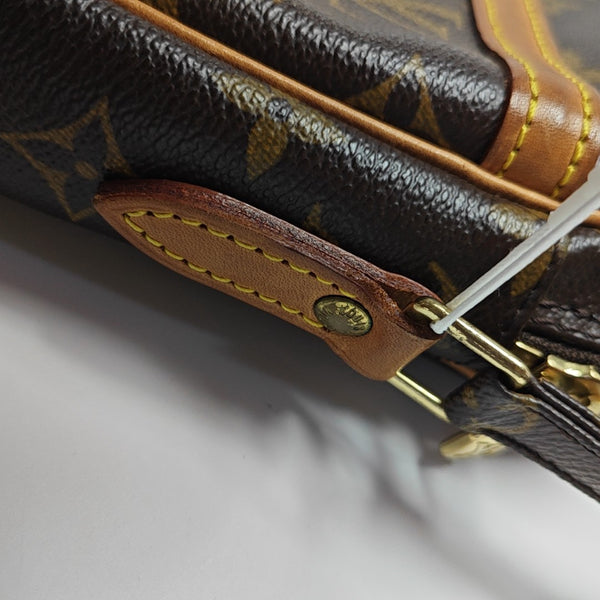 DANUBE Monogram Coated Canvas Brown