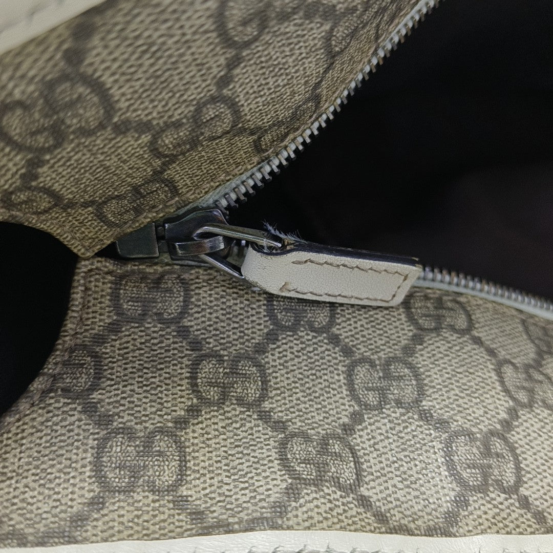 GG Imprime Monogram Coated Canvas Brown
