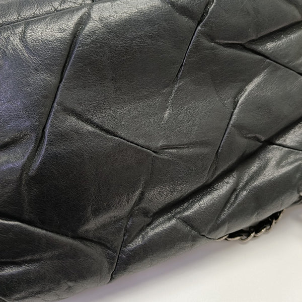 Calfskin Shoulder Bag Black