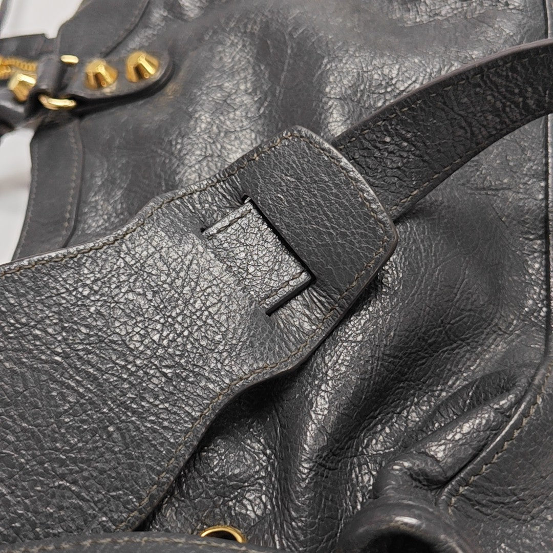 Classic City Mini Lambskin Gray