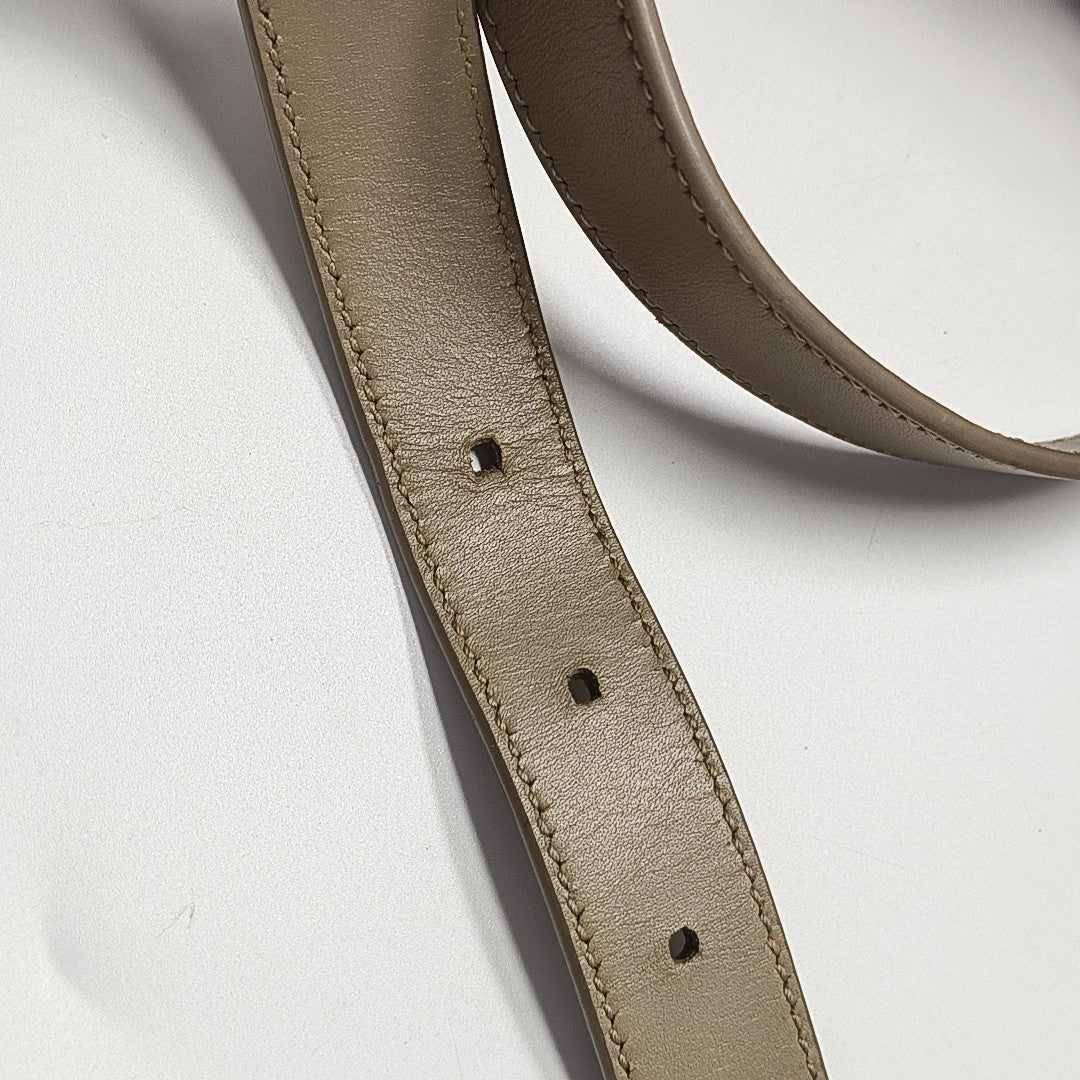 MANHATTAN Medium Calfskin Beige