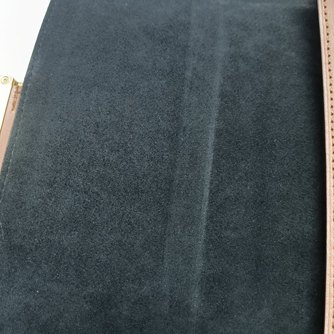 DAUPHINE MM Monogram Coated Canvas Brown