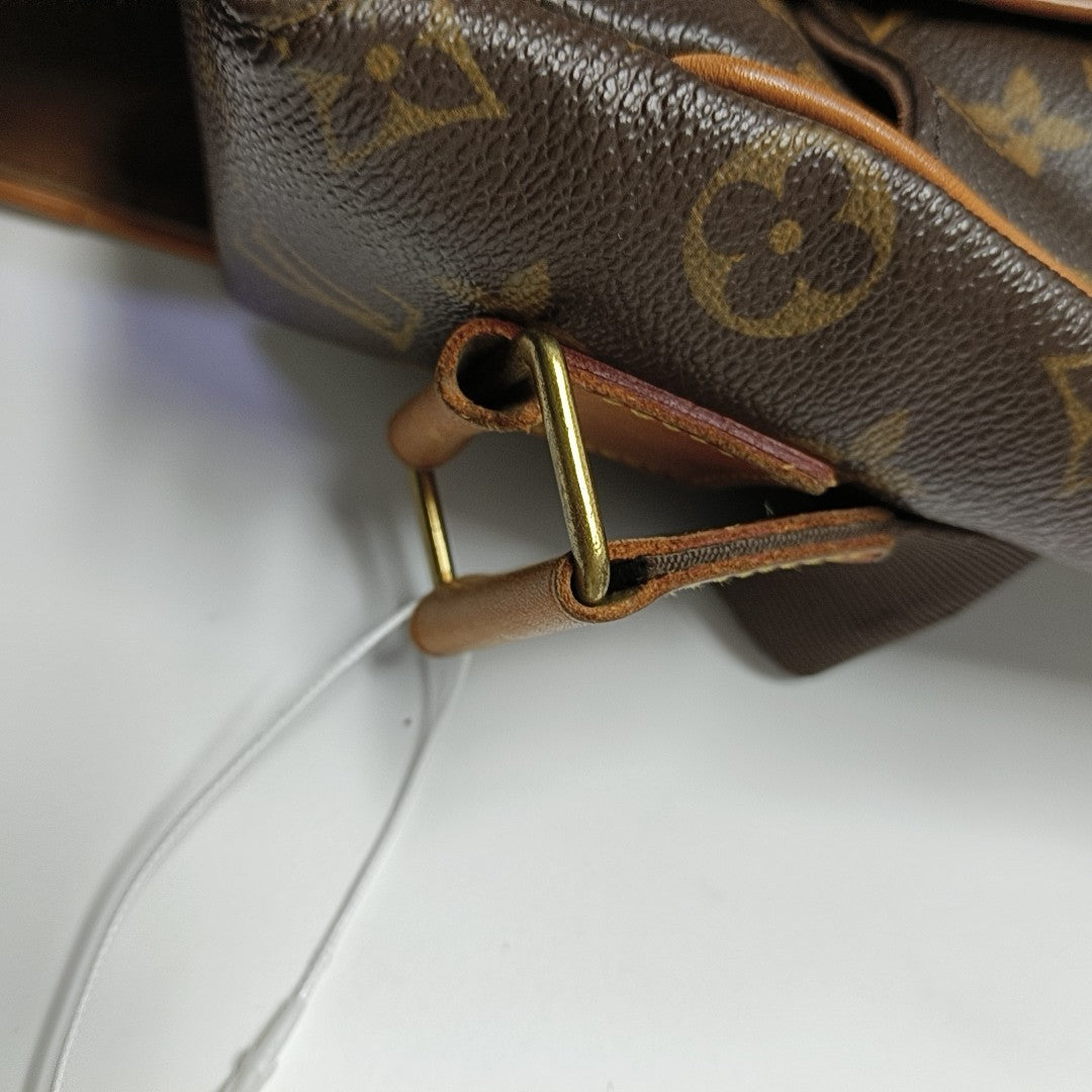 VALMY Monogram Coated Canvas Brown