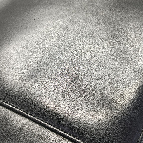 Calfskin Shoulder Bag Black