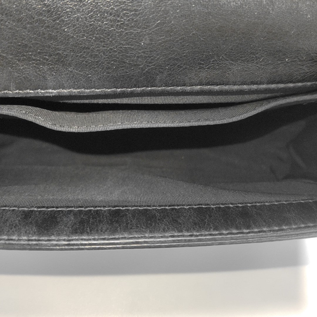 BOY CHANEL Medium Quilted Calfskin Black