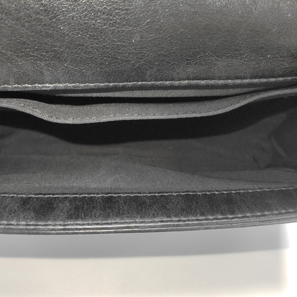 BOY CHANEL Medium Quilted Calfskin Black
