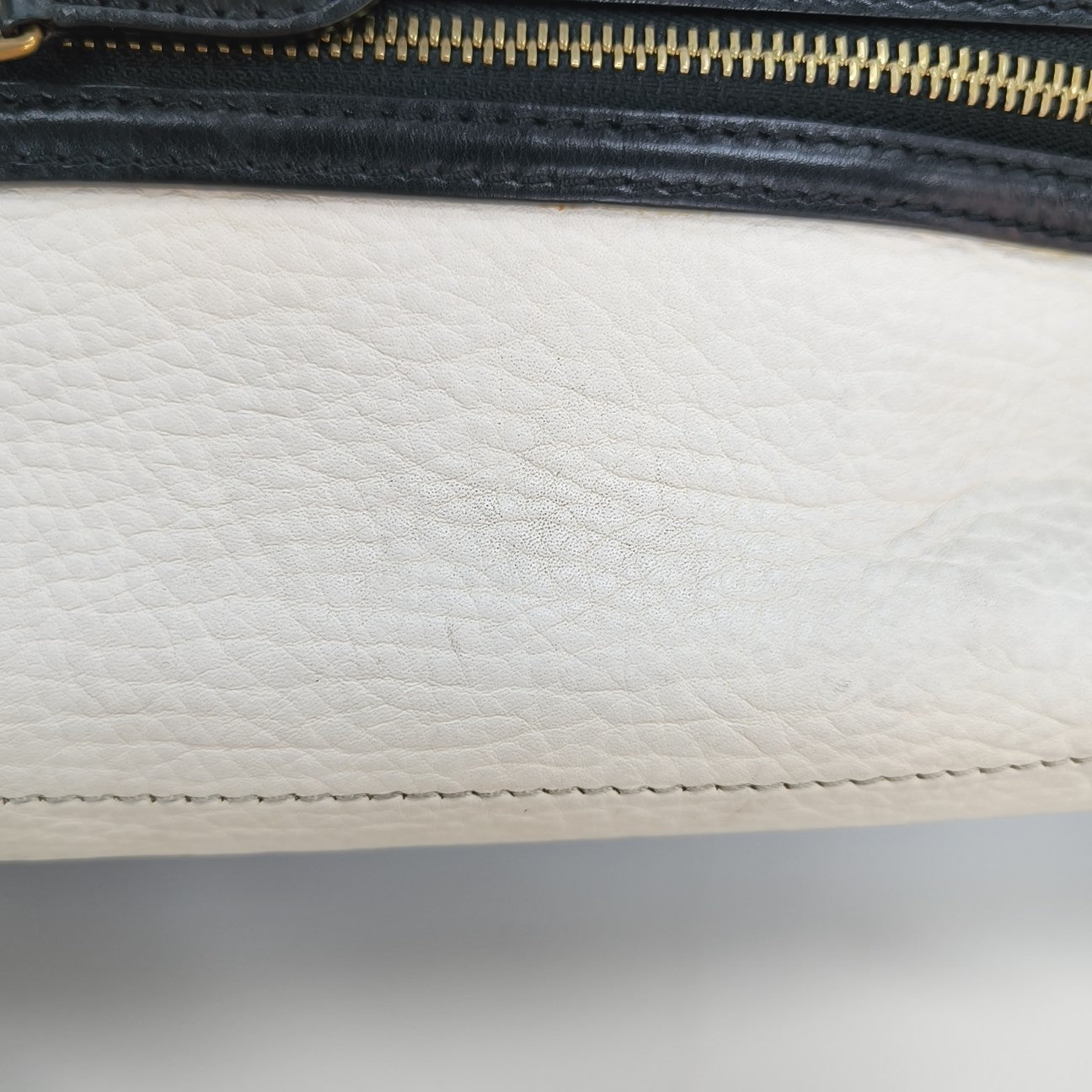 LUGGAGE Mini Calfskin White