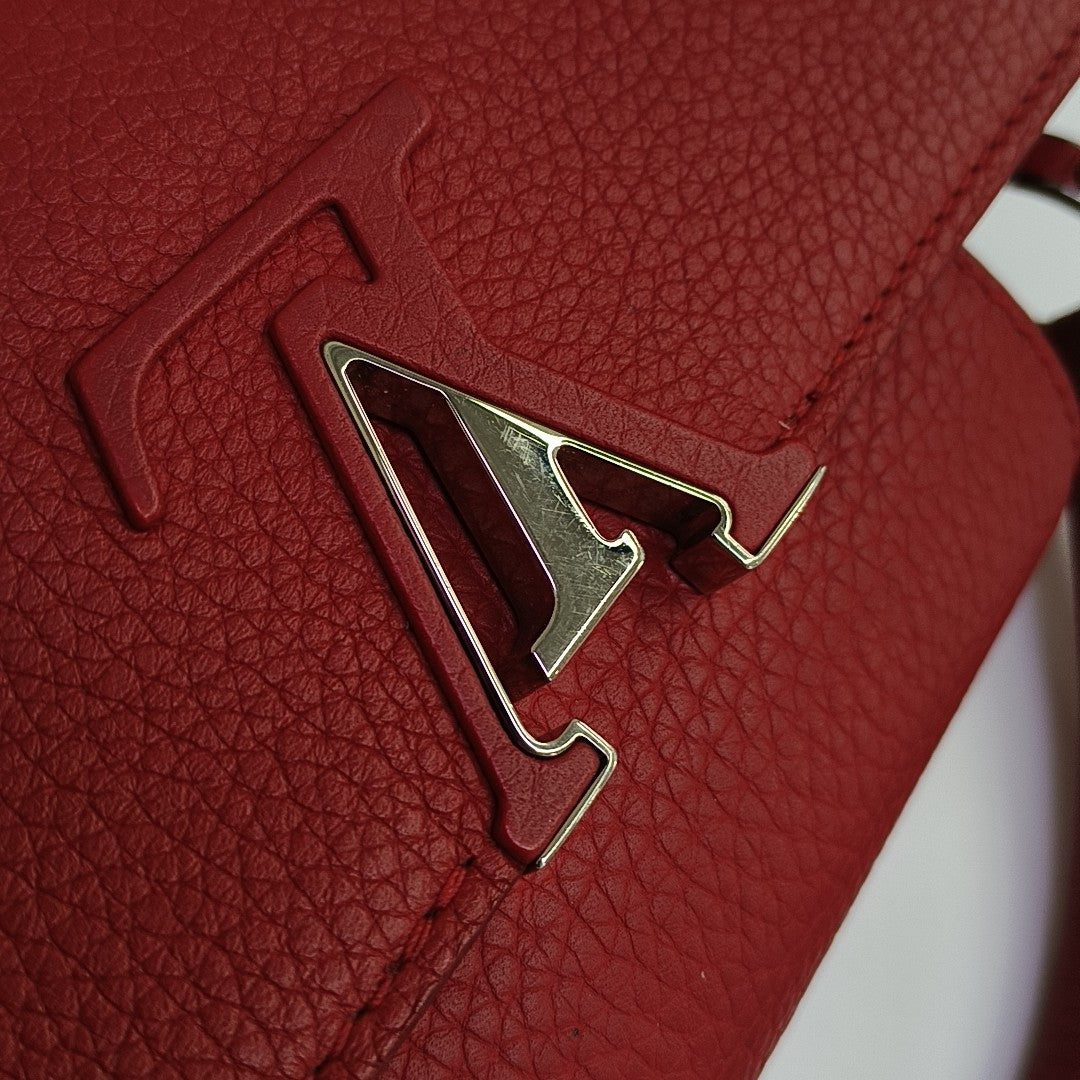 CAPUCINES BB Calfskin Red