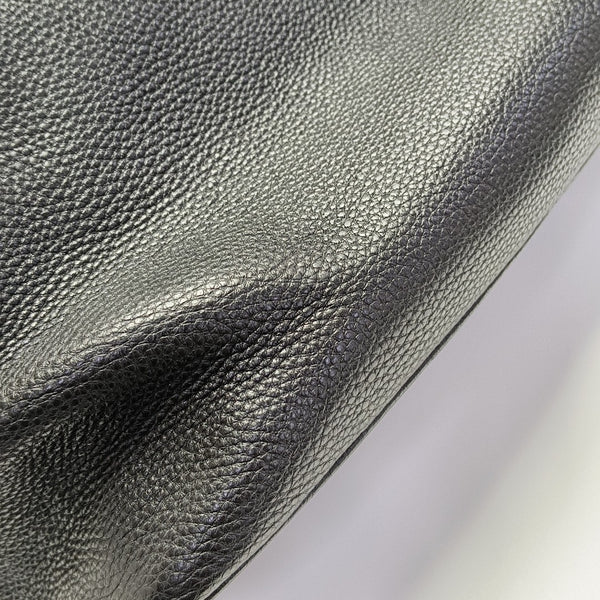 Calfskin Top Handle Bag Black