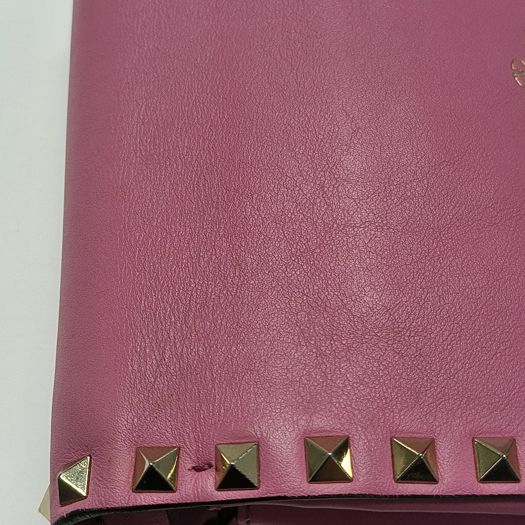 Rockstud Mini Calfskin Pink