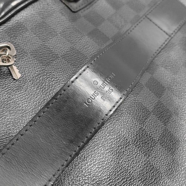 PORTE-DOCUMENTS Damier Coated Canvas Blue