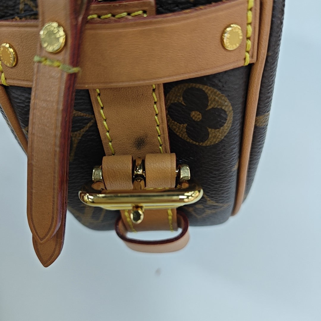 BOITE CHAPEAU MM Monogram Coated Canvas Brown