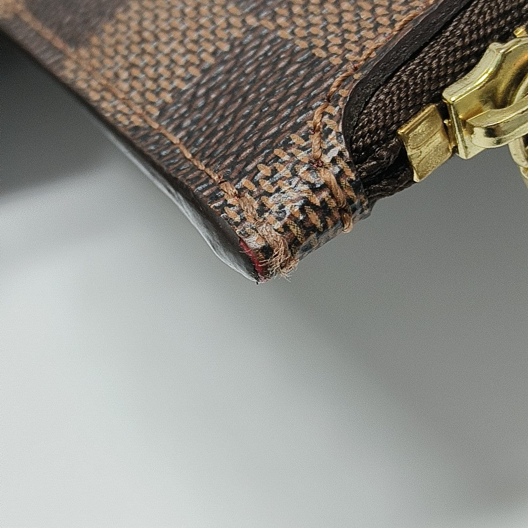 NEVERFULL MM Damier Ebene Coated Canvas Brown