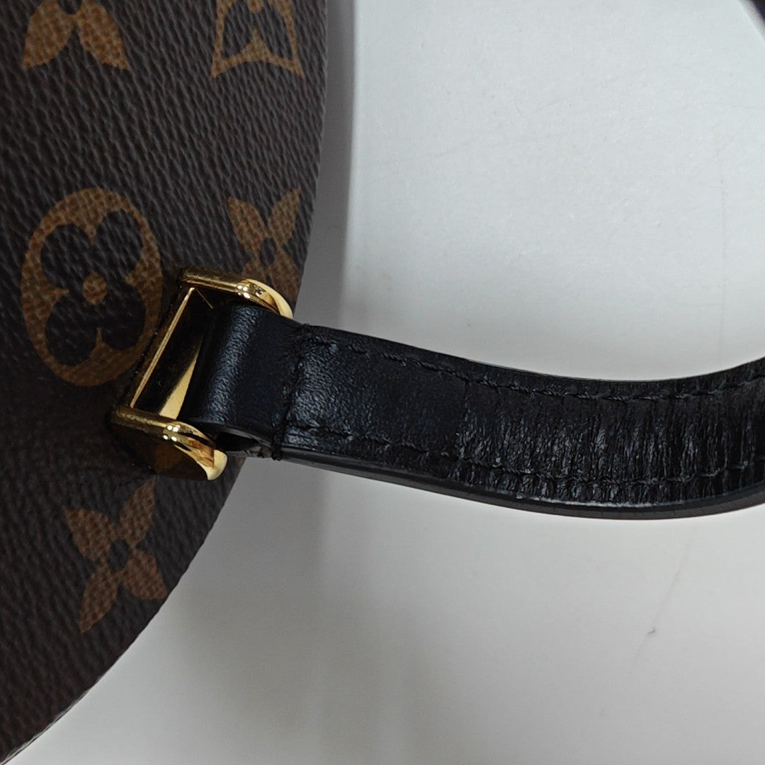 CANNES PM Monogram Coated Canvas Brown
