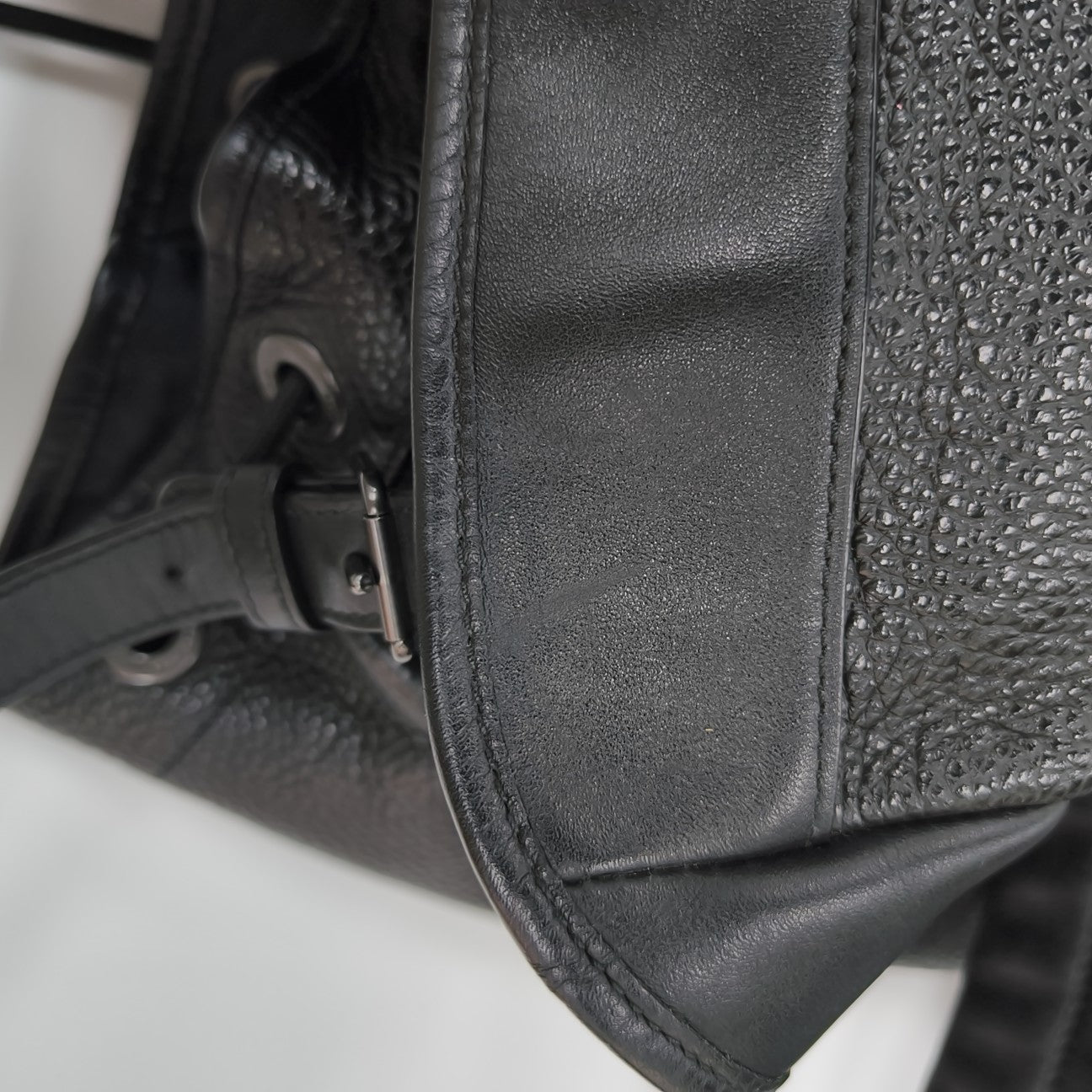 Calfskin Backpack Black
