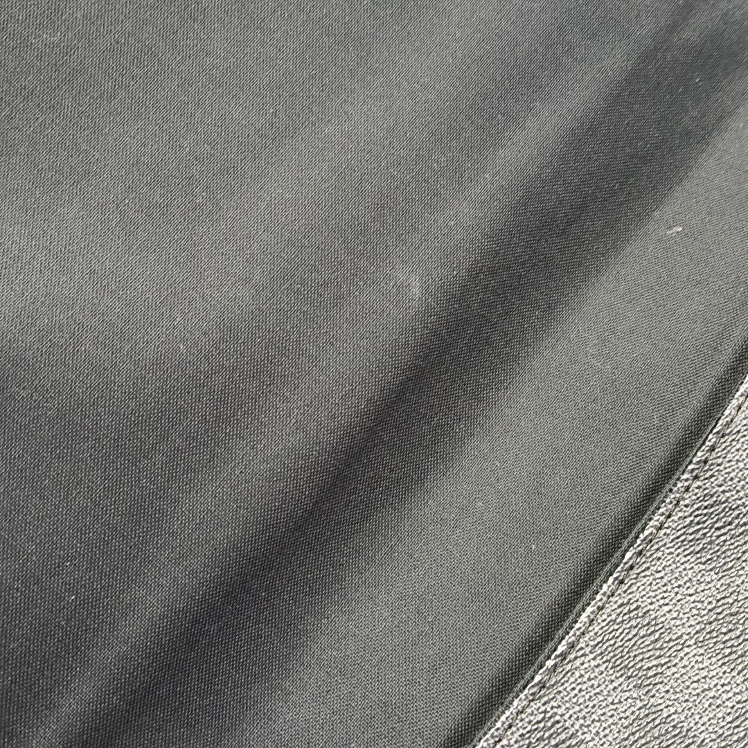 Monogram Coated Canvas Shoulder Bag Black