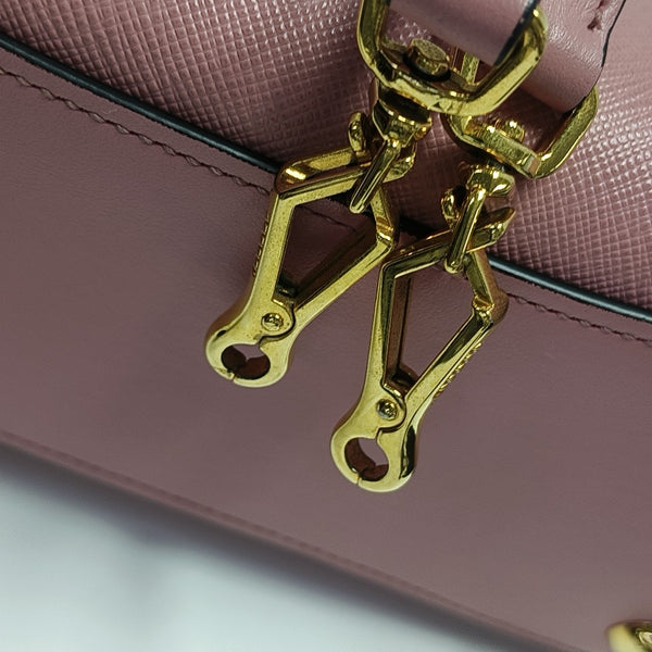 Bibliothèque Saffiano Calfskin Pink