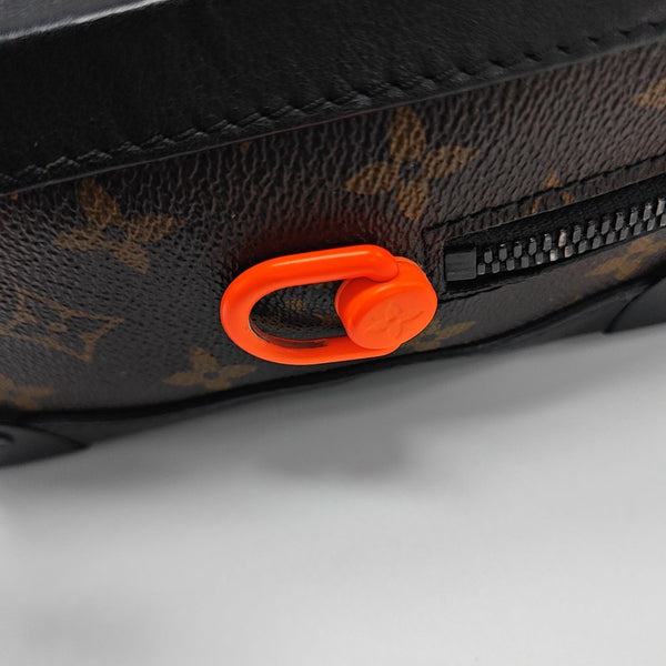 SOFT TRUNK Monogram Coated Canvas Brown
