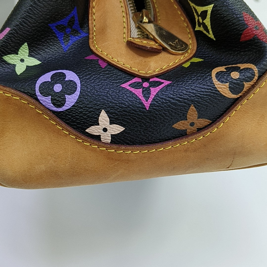LV × TM CLAUDIA Monogram Coated Canvas Black