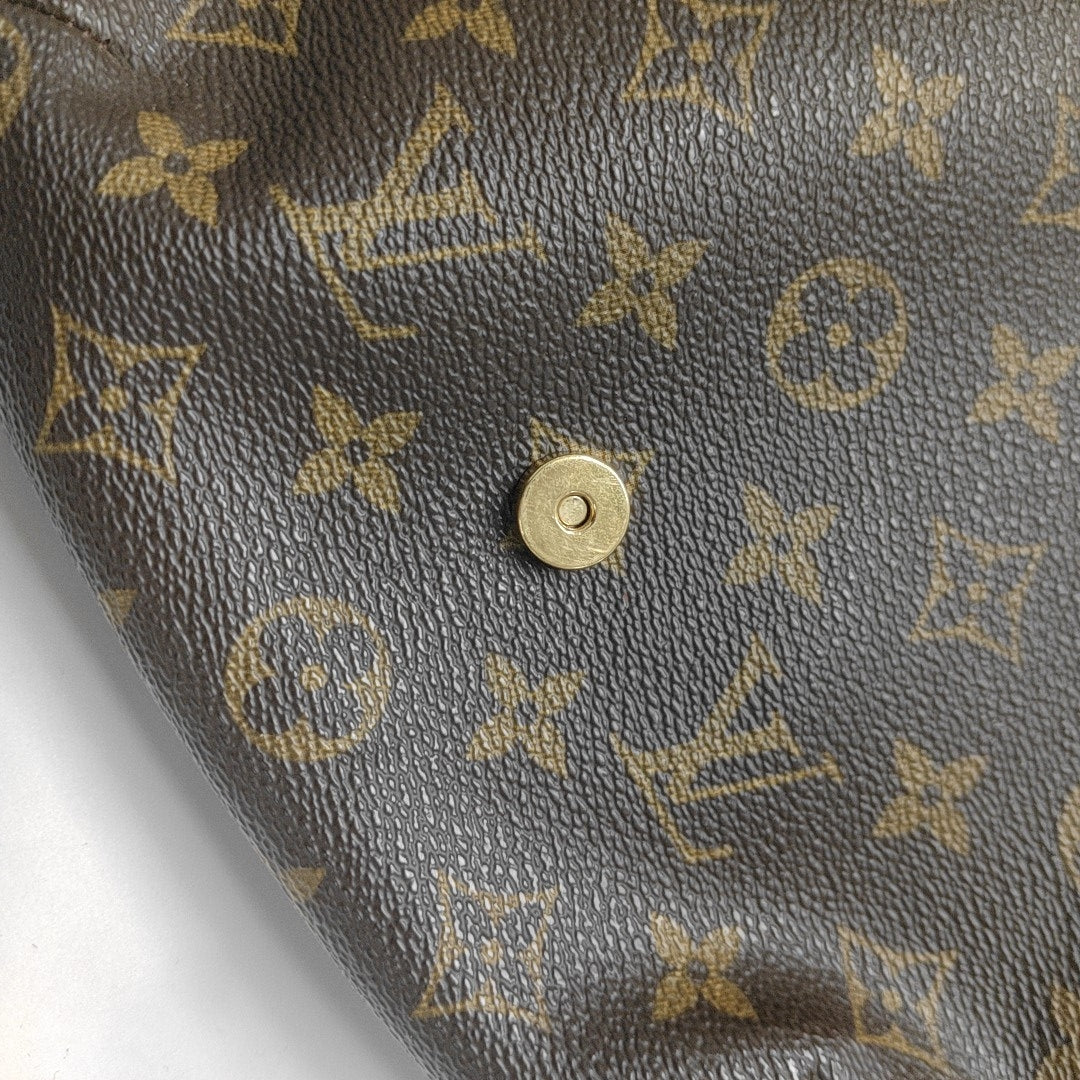 MUSETTE TANGO Monogram Coated Canvas Brown