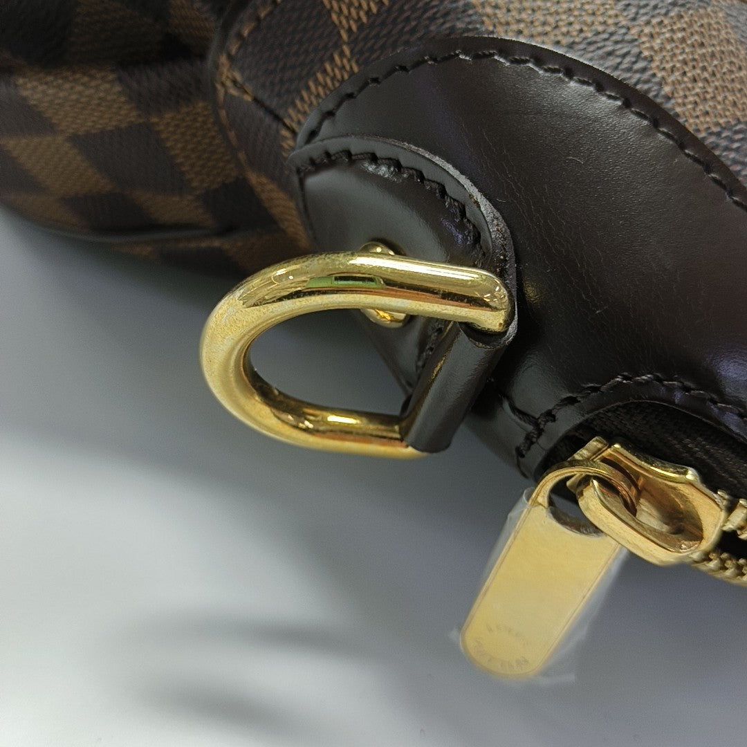 TREVI GM Damier Ebene Coated Canvas Brown