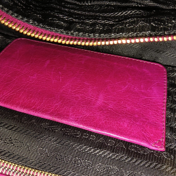 Calfskin Shoulder Bag Pink