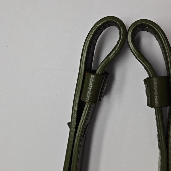 Special Material Shoulder Bag Green