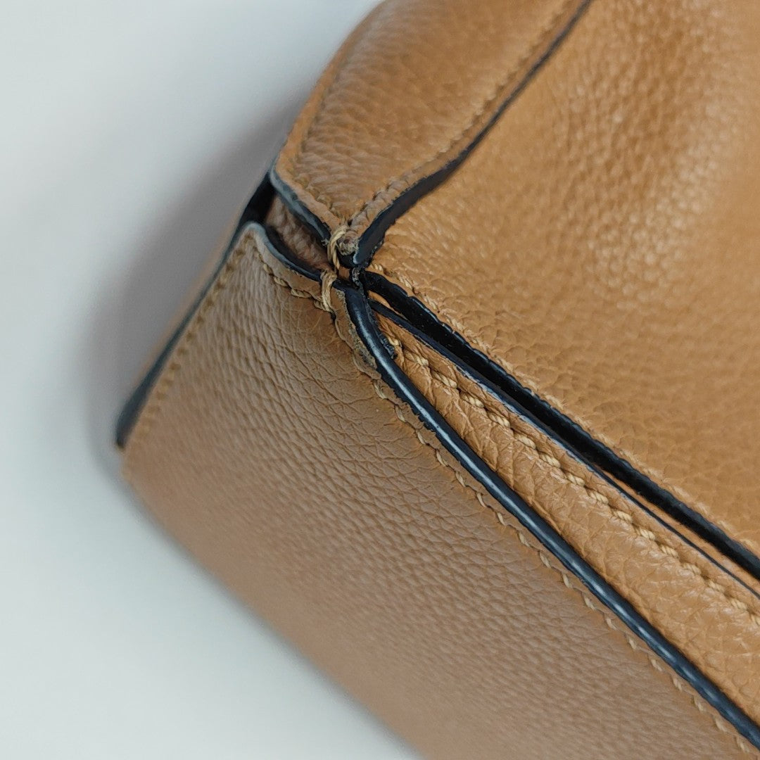 Puzzle Mini Calfskin Brown