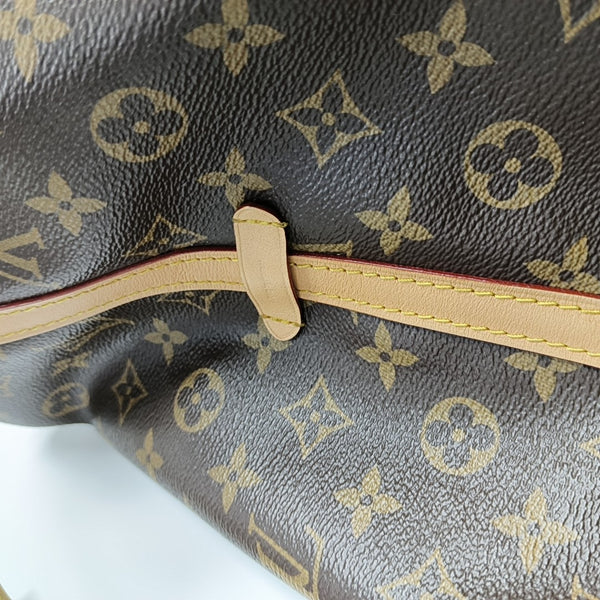 CARRYALL MM Monogram Coated Canvas Brown