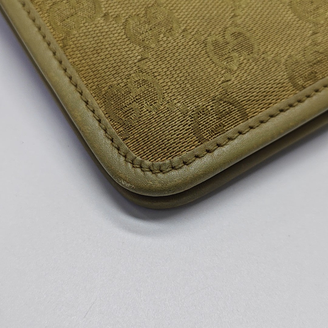 Monogram Canvas Tote Bag Beige