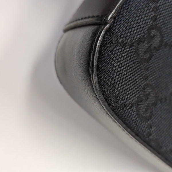 Monogram Canvas Top Handle Bag Black