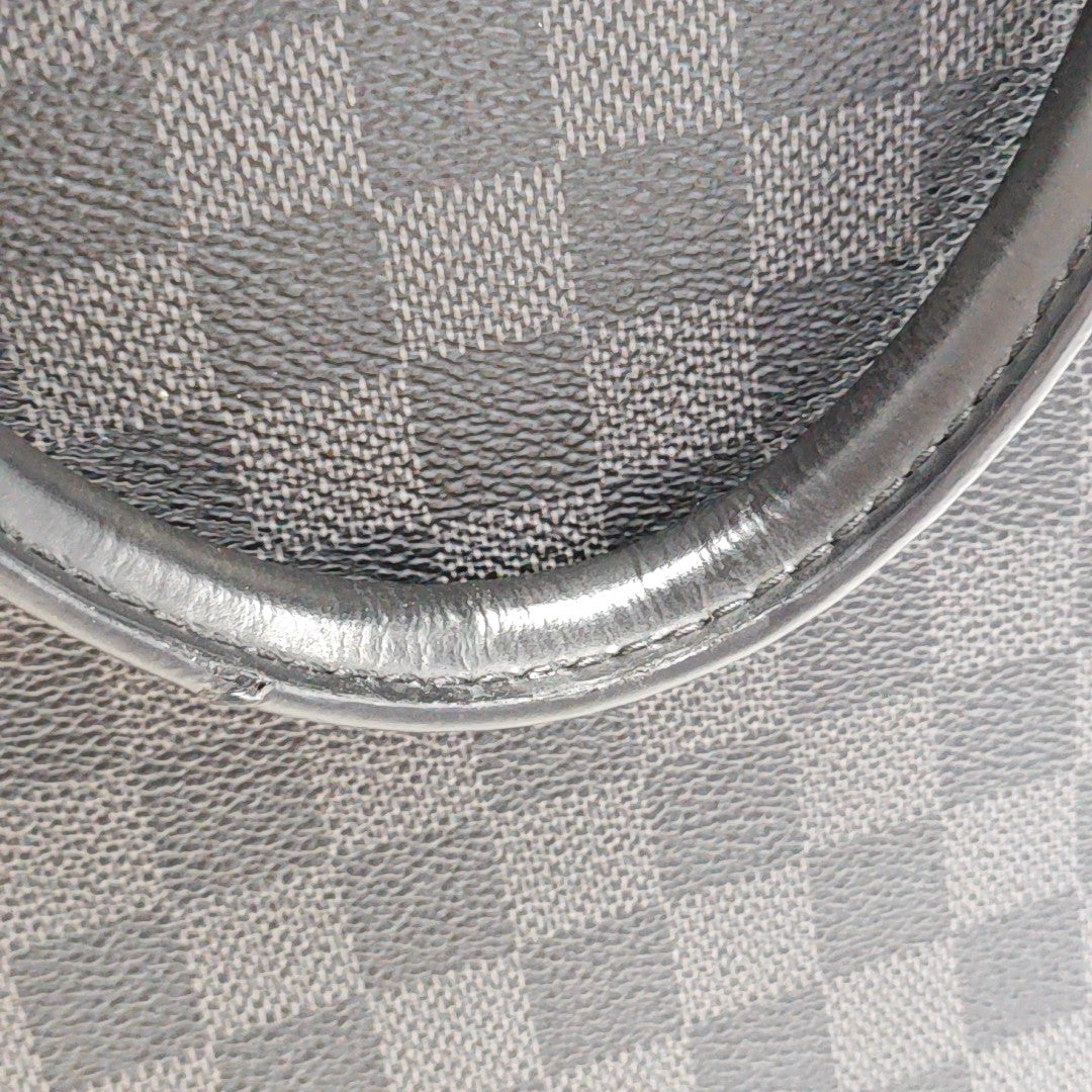 PORTE-DOCUMENTS Damier Graphite Coated Canvas Black