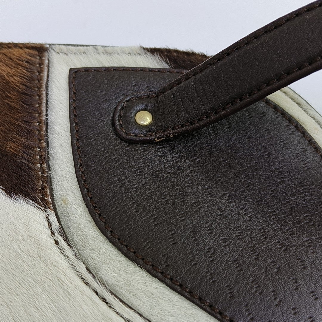 Horsehair Shoulder Bag Multicolor