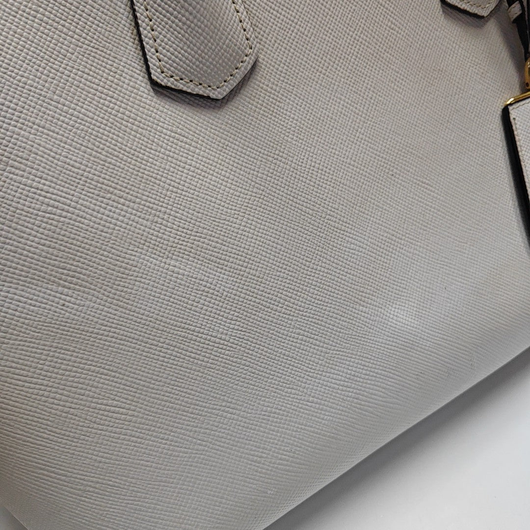 Double Calfskin White