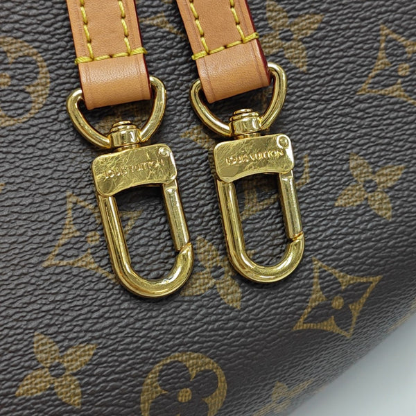 SIDE TRUNK MM Monogram Coated Canvas Brown