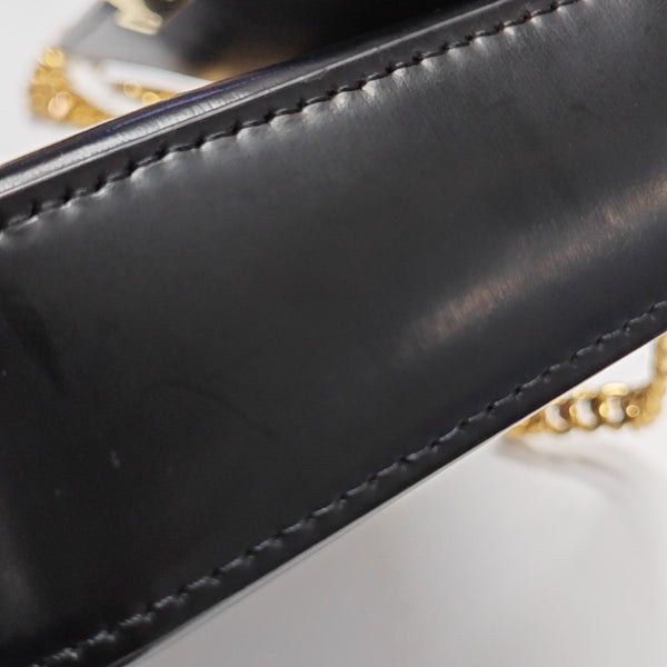 CLAUDE Calfskin Black